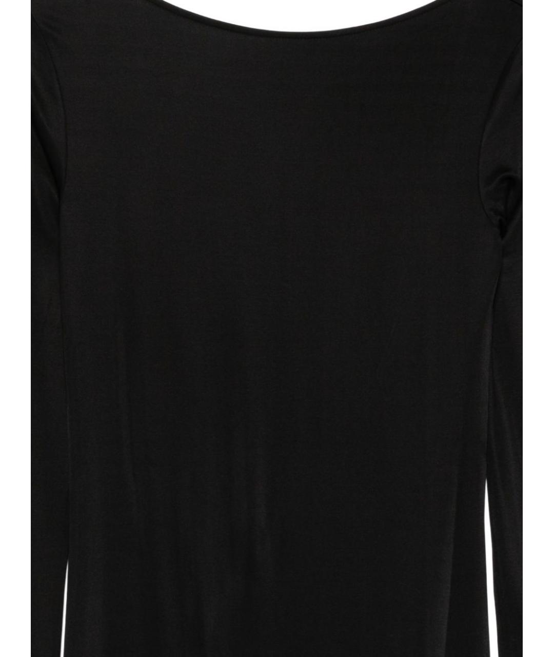 FILIPPA K Черное ацетатное повседневное платье, фото 2