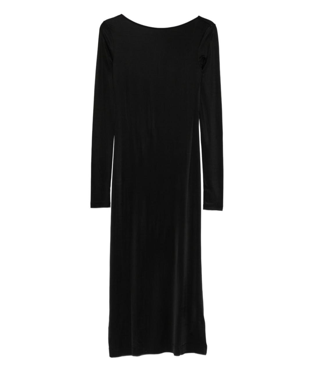 FILIPPA K Черное ацетатное повседневное платье, фото 1