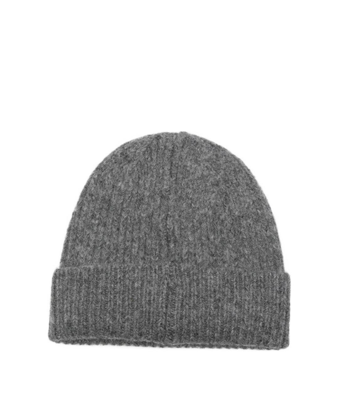 ANINE BING Серая шапка, фото 3