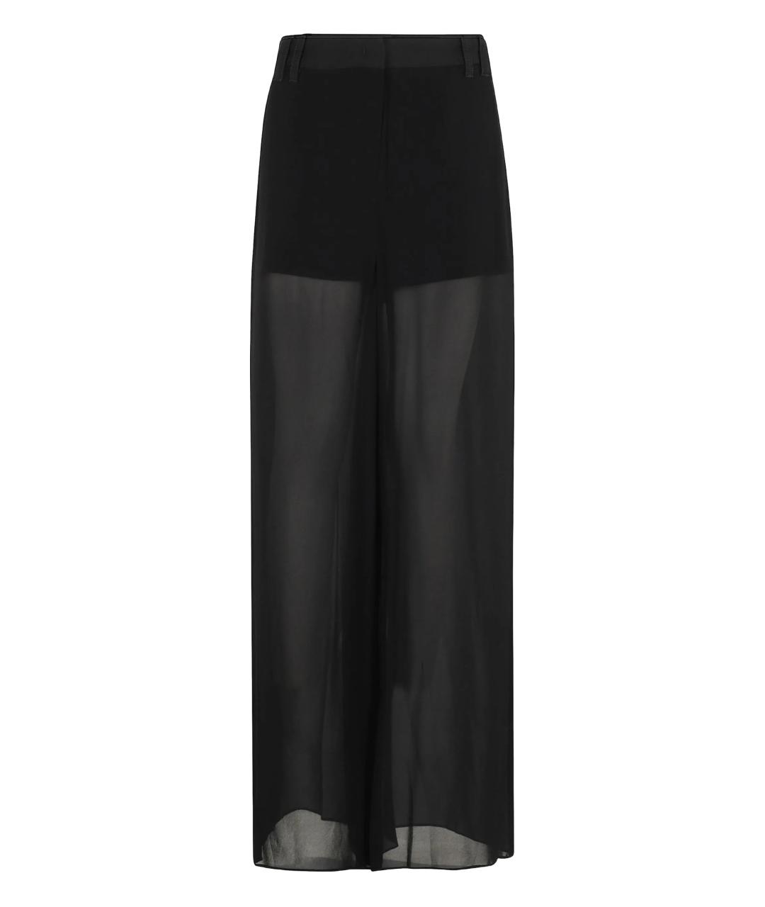 MARELLA Черные брюки широкие, фото 3