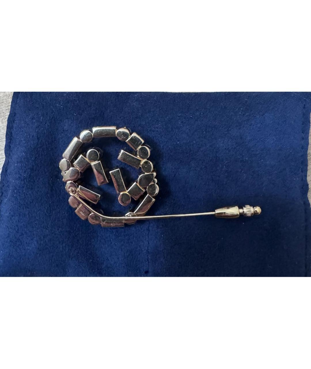 GUCCI Золотая булавка / брошь, фото 2