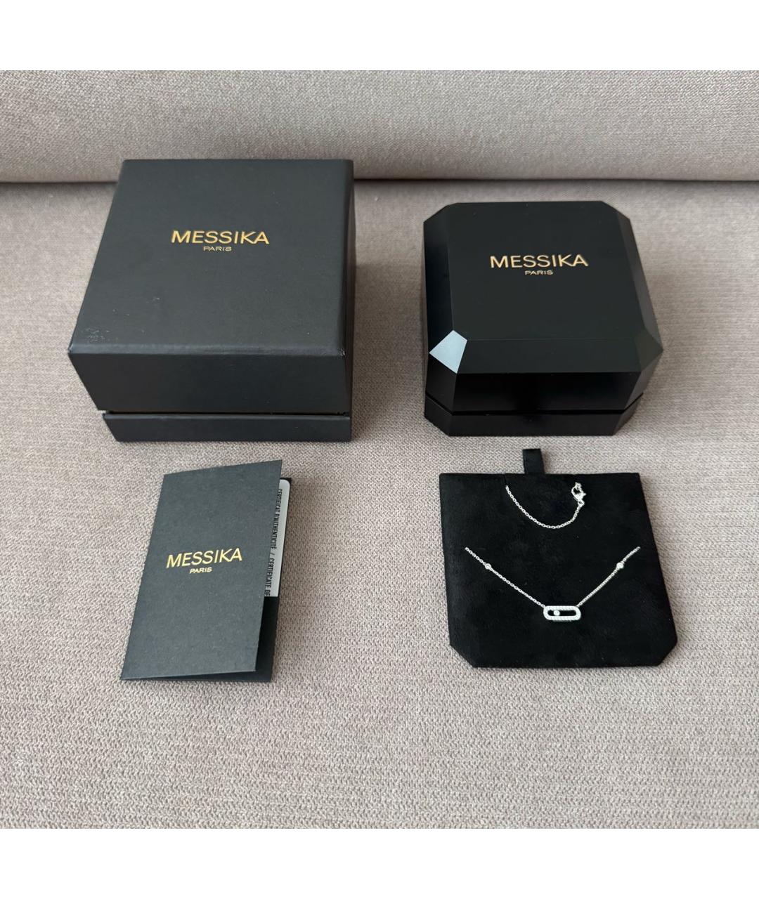 MESSIKA Серебряная подвеска из белого золота, фото 5