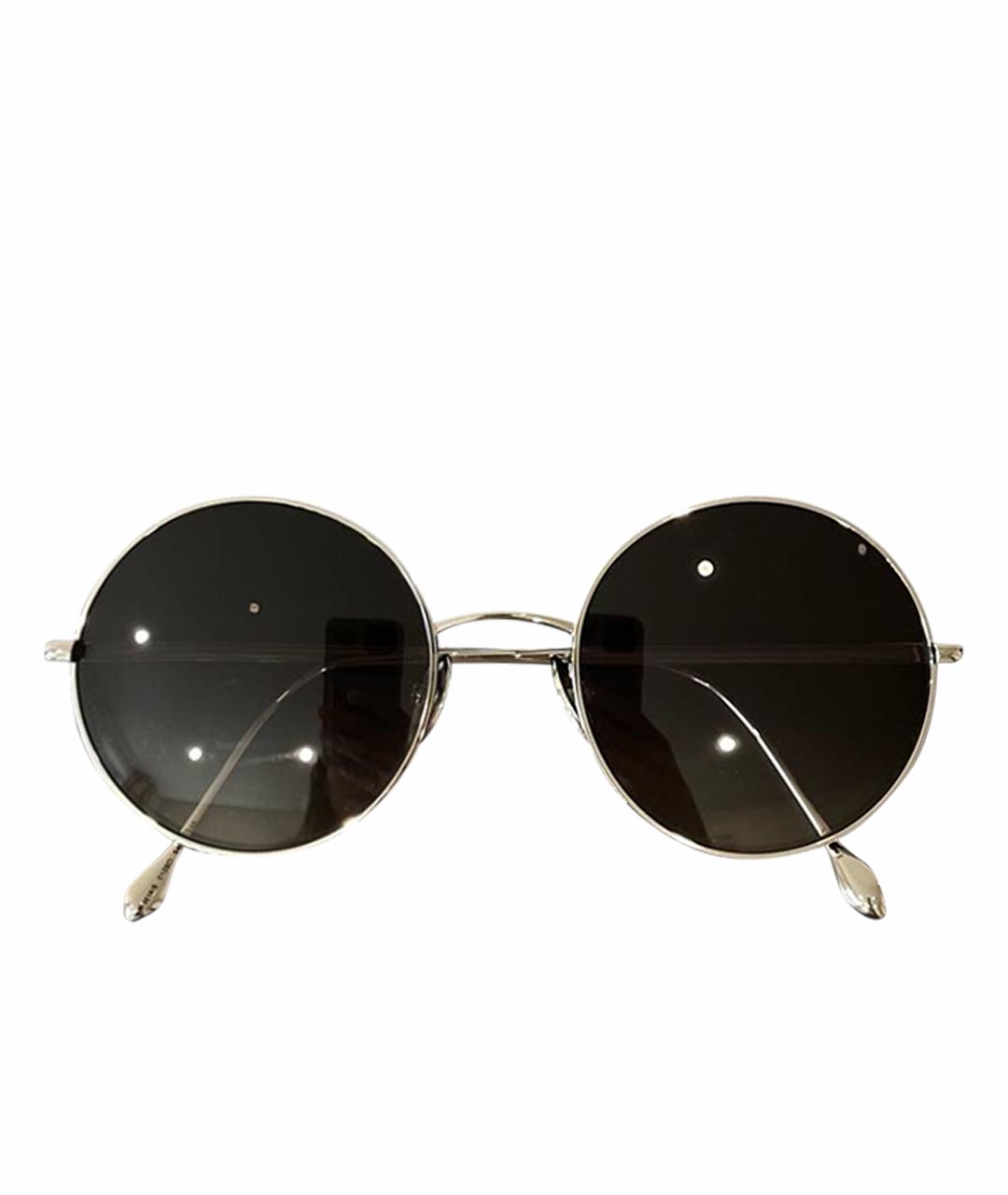 ISABEL MARANT Серебряные металлические солнцезащитные очки, фото 1