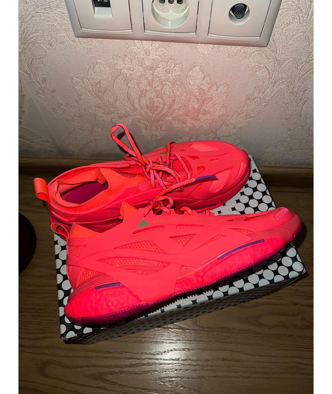 ADIDAS BY STELLA MCCARTNEY Оранжевое резиновые кроссовки, фото 3