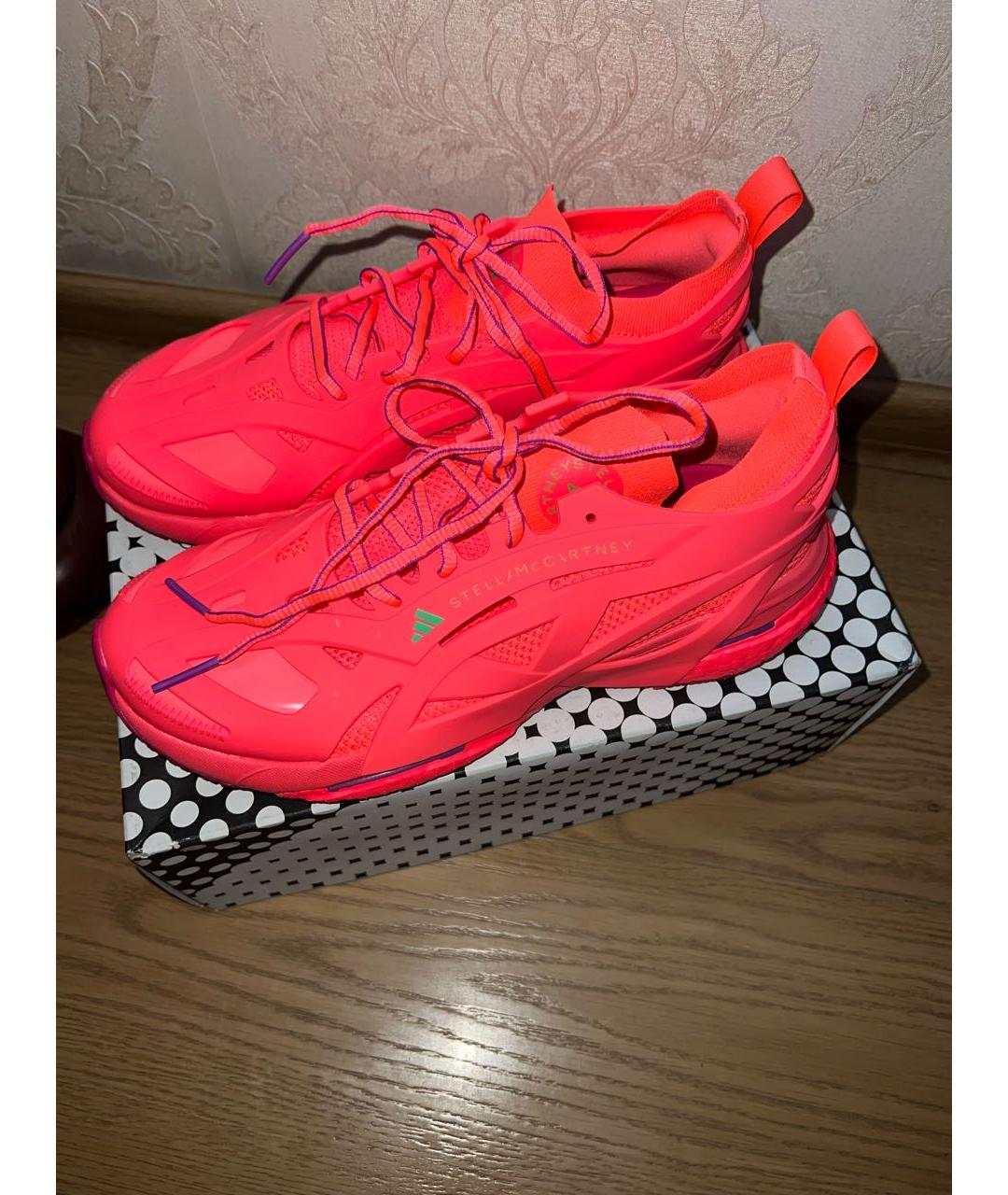 ADIDAS BY STELLA MCCARTNEY Оранжевое резиновые кроссовки, фото 4