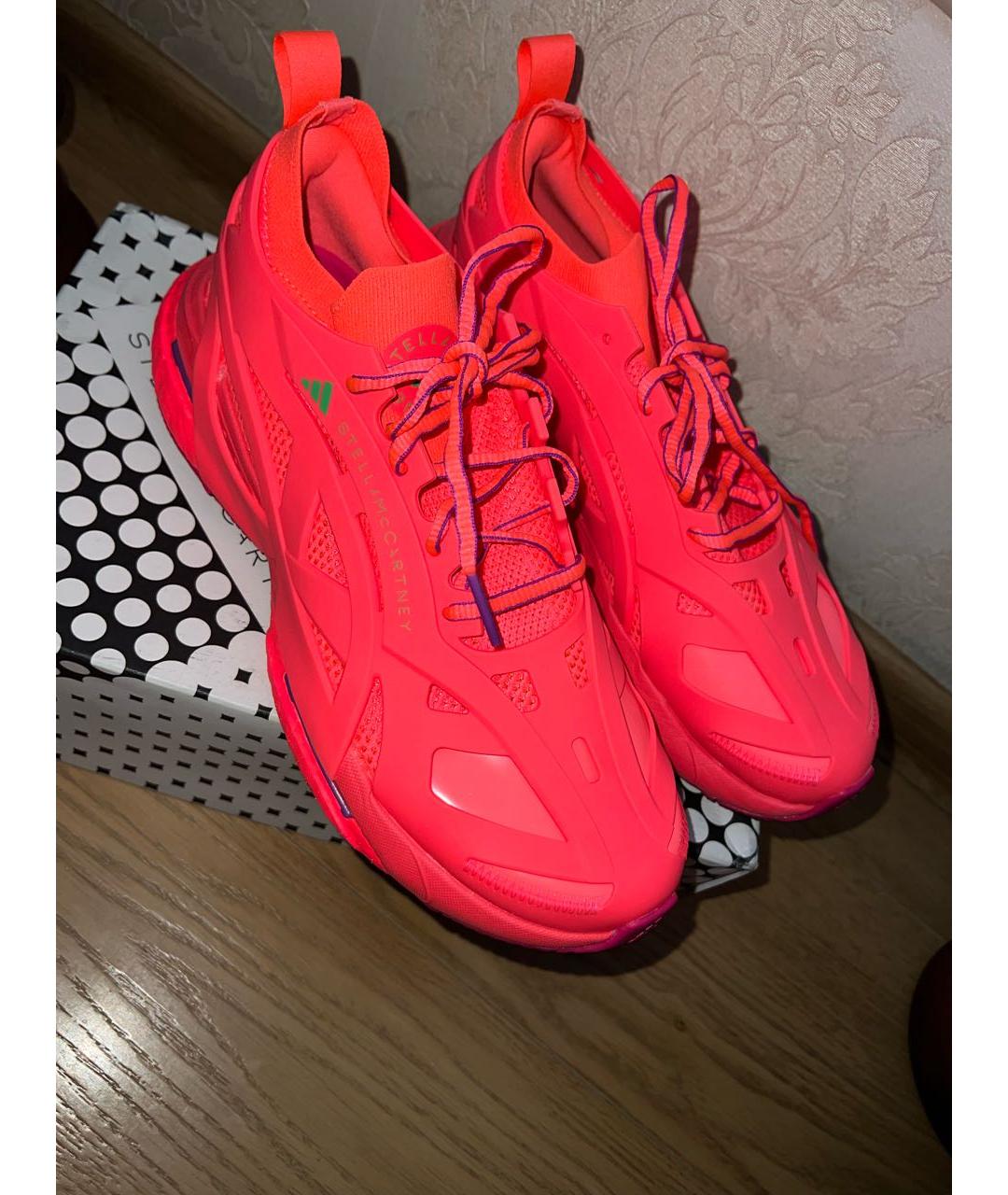 ADIDAS BY STELLA MCCARTNEY Оранжевое резиновые кроссовки, фото 2