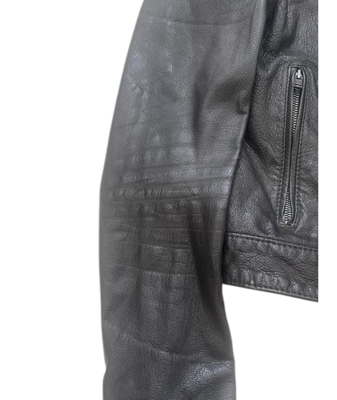 JOSEPH Черная кожаная куртка, фото 6
