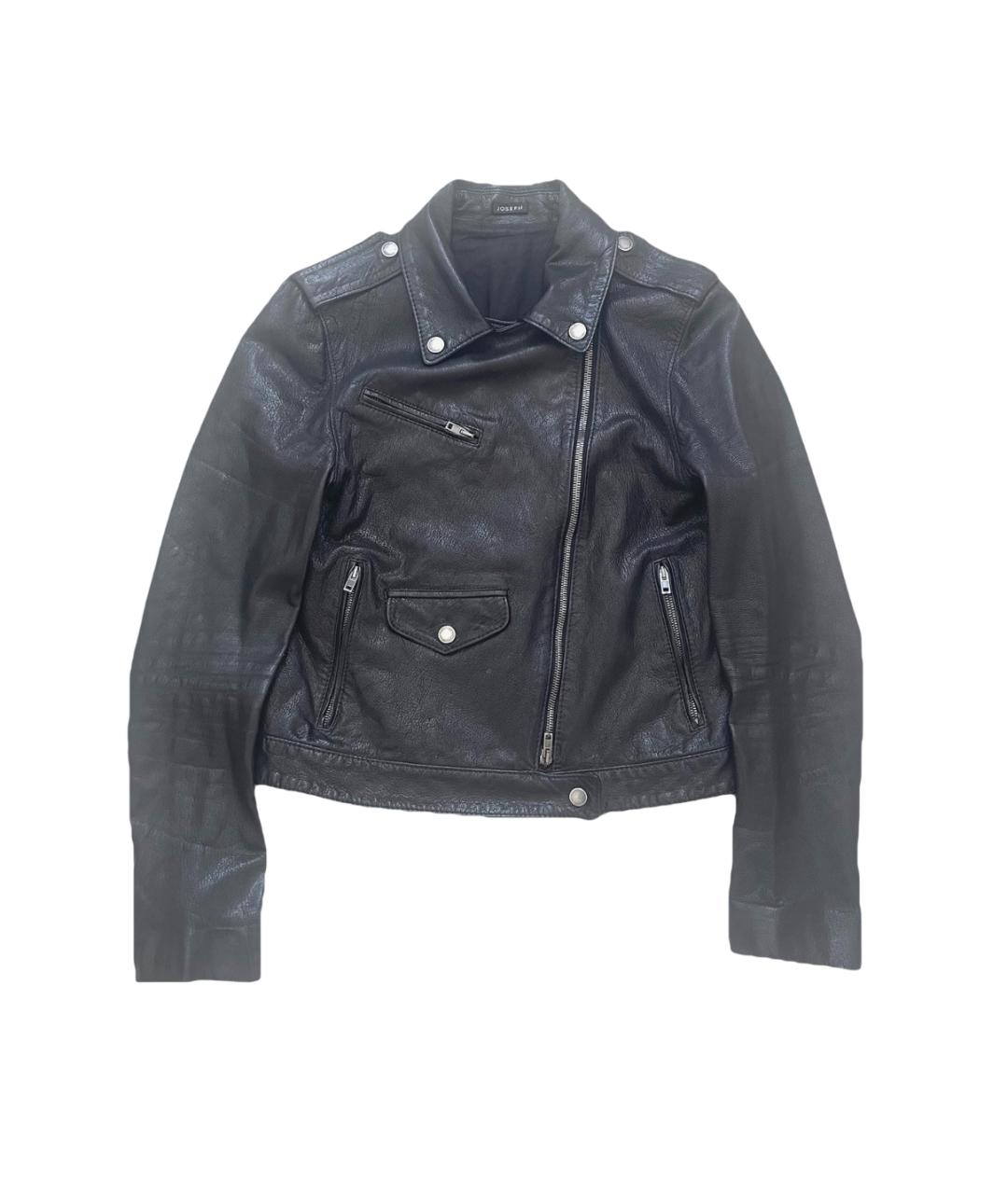 JOSEPH Черная кожаная куртка, фото 7