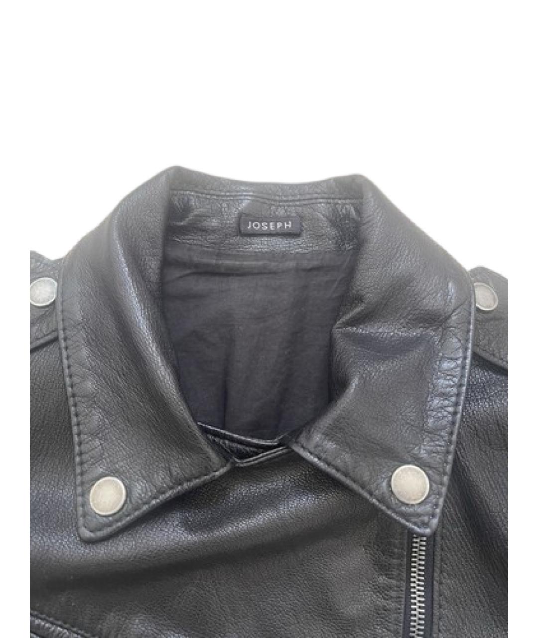 JOSEPH Черная кожаная куртка, фото 3