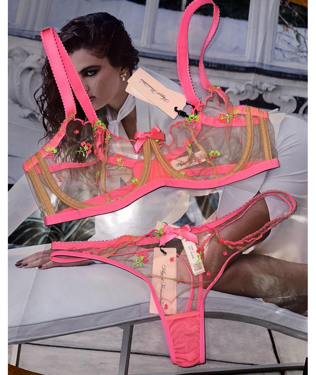 AGENT PROVOCATEUR Розовый комплекты, фото 7