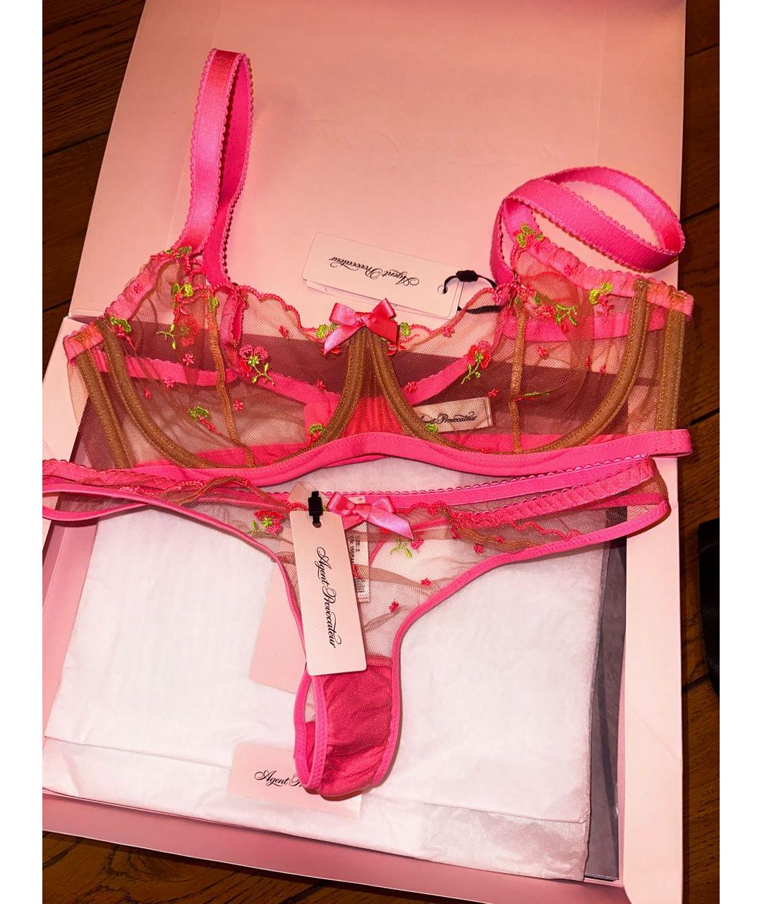 AGENT PROVOCATEUR Розовый комплекты, фото 4