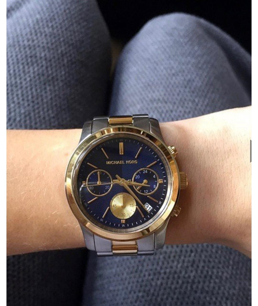 MICHAEL KORS Золотые часы, фото 7