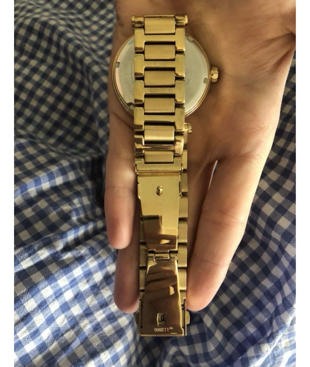 MICHAEL KORS Золотые часы, фото 7
