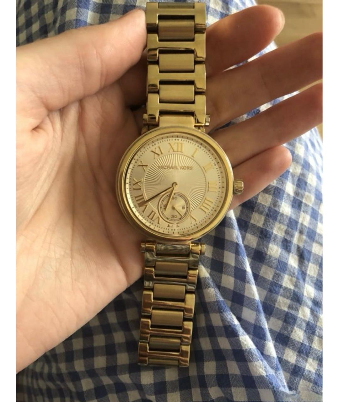 MICHAEL KORS Золотые часы, фото 3