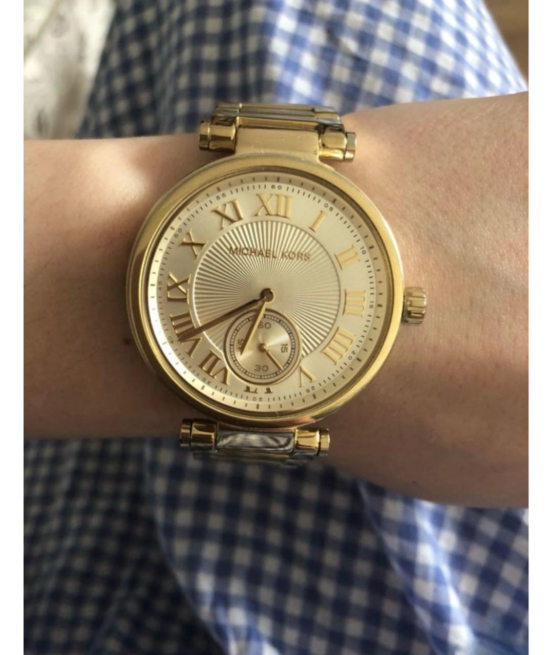 MICHAEL KORS Золотые часы, фото 4