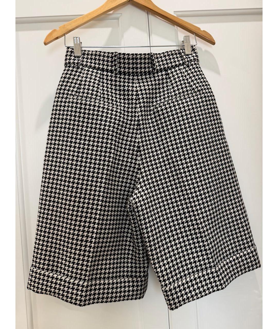 CHRISTIAN DIOR Мульти шерстяные шорты, фото 2