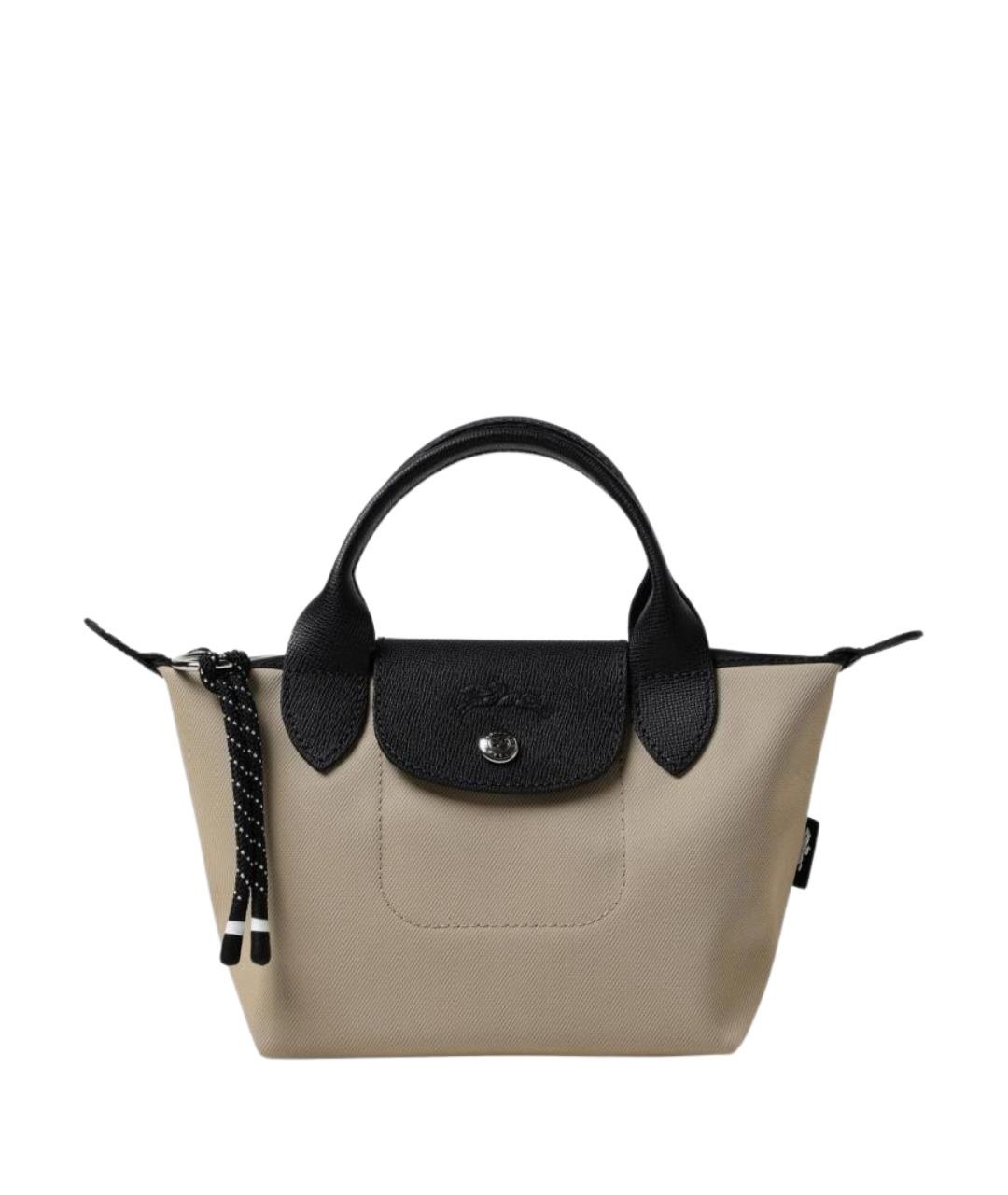 LONGCHAMP Бежевая сумка тоут, фото 1