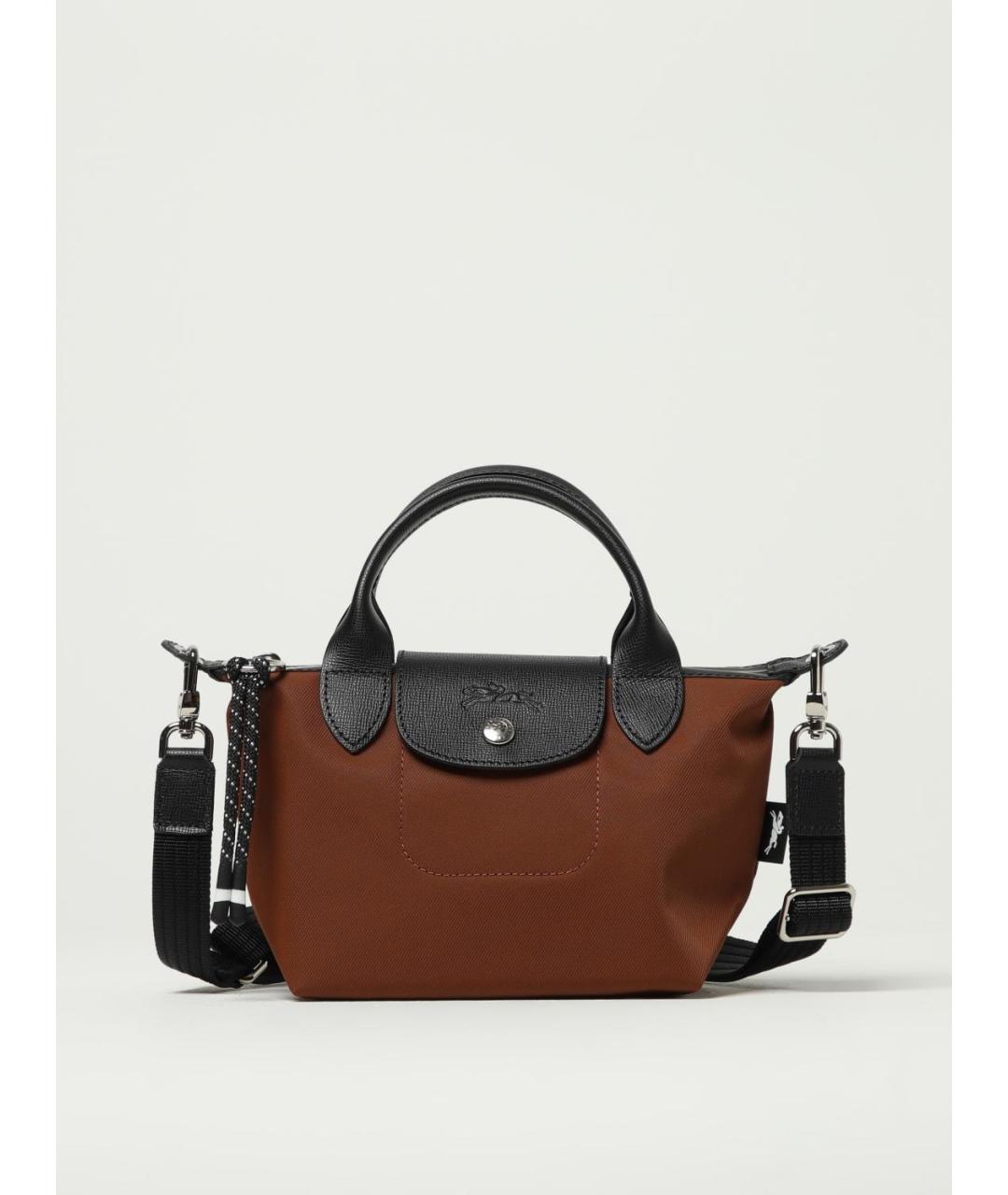 LONGCHAMP Коричневая сумка тоут, фото 4