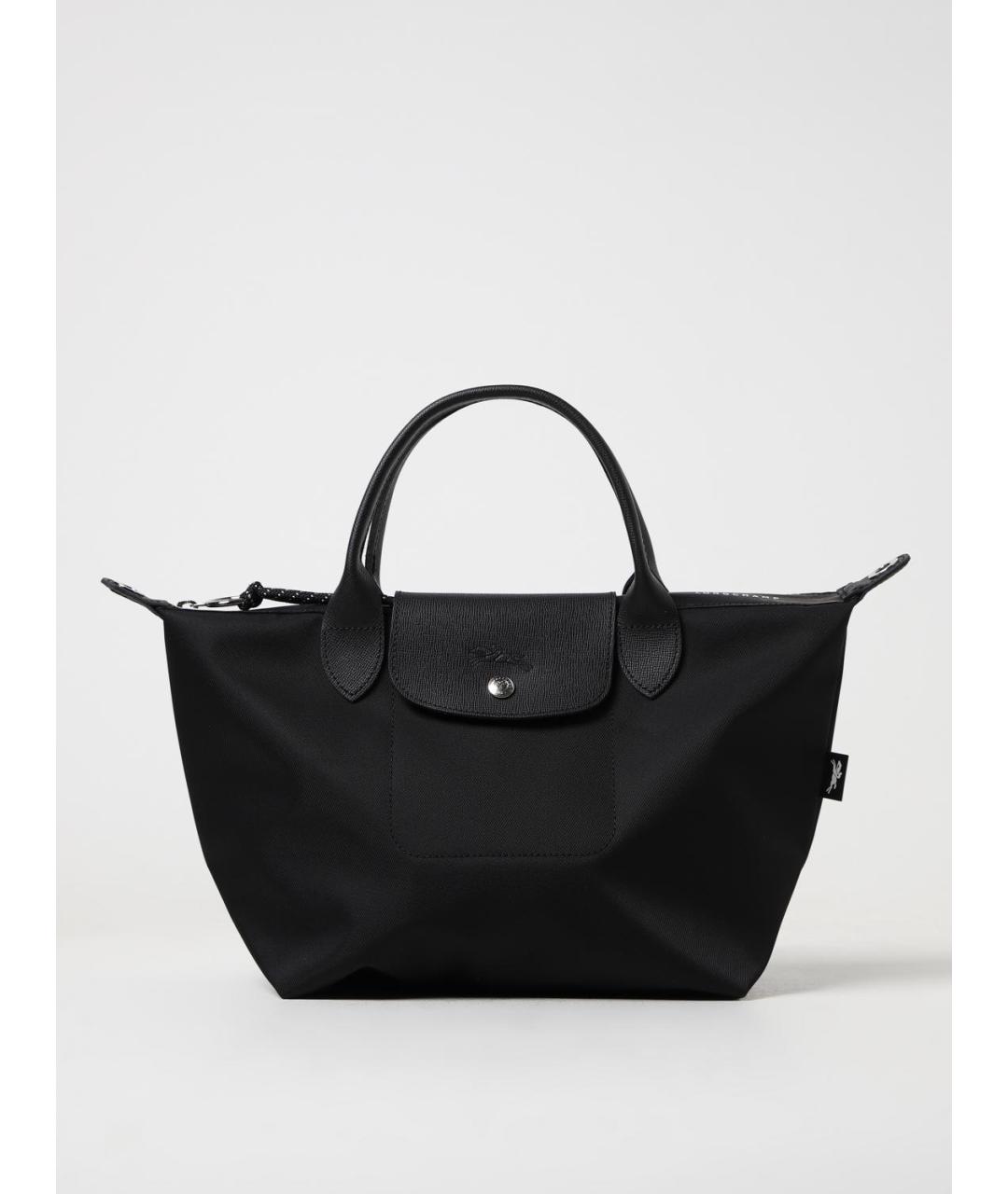 LONGCHAMP Черная сумка тоут, фото 4