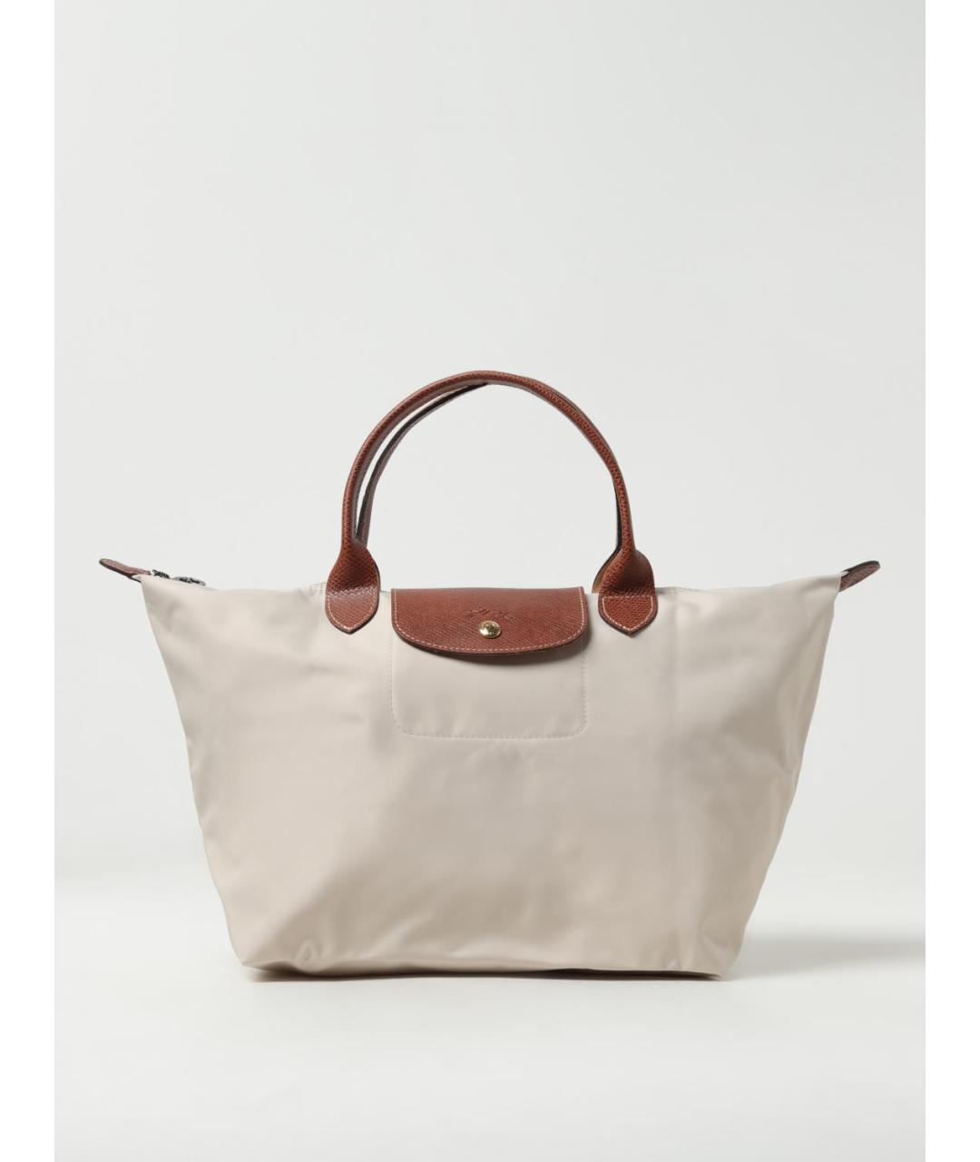LONGCHAMP Бежевая сумка тоут, фото 4