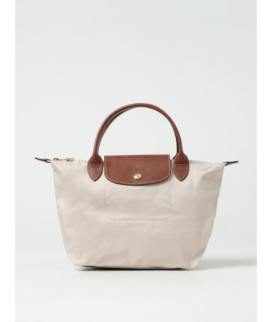 LONGCHAMP Бежевая сумка тоут, фото 4