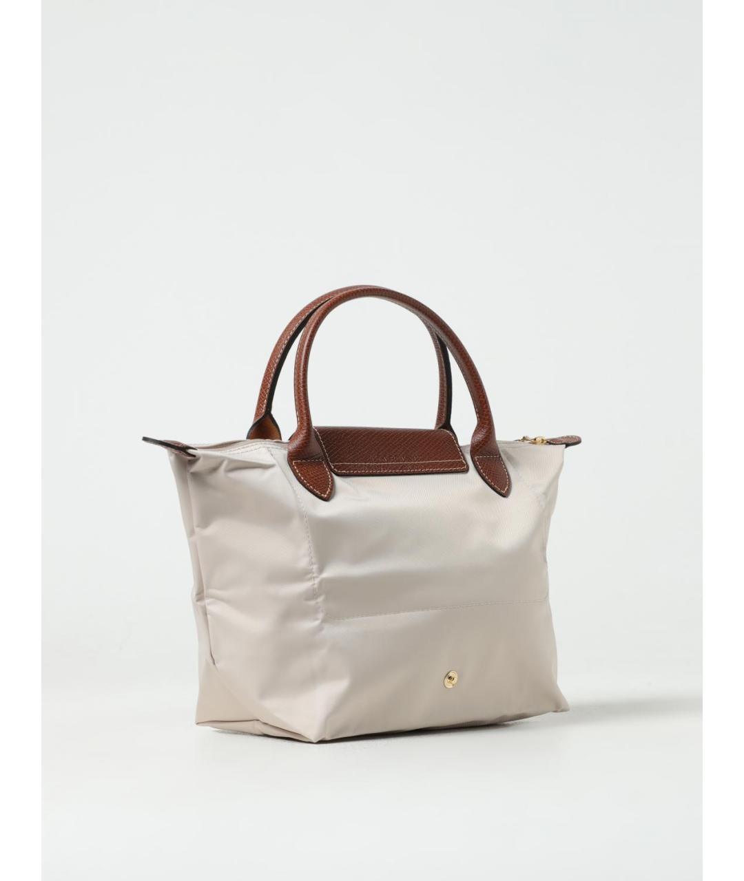 LONGCHAMP Бежевая сумка тоут, фото 2