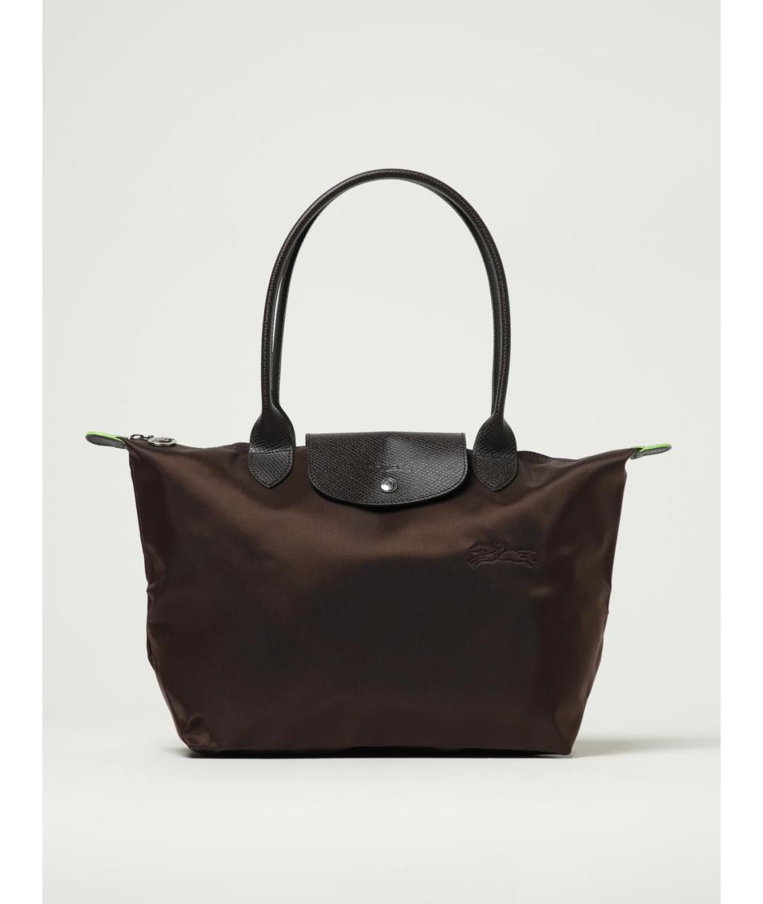 LONGCHAMP Коричневая сумка тоут, фото 5