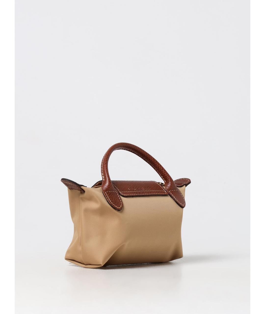 LONGCHAMP Бежевая сумка тоут, фото 2