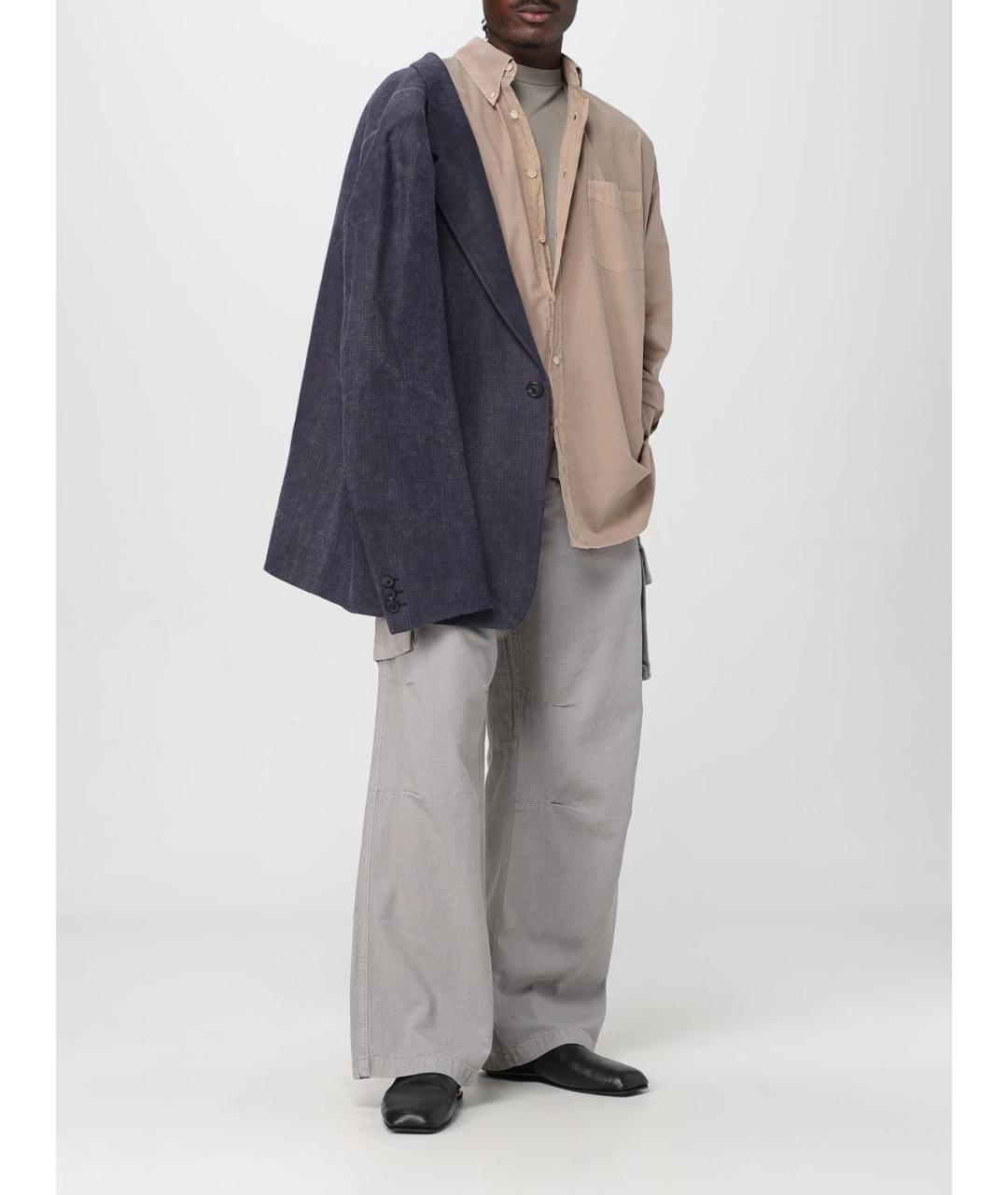 OUR LEGACY Синий вискозный пиджак, фото 2