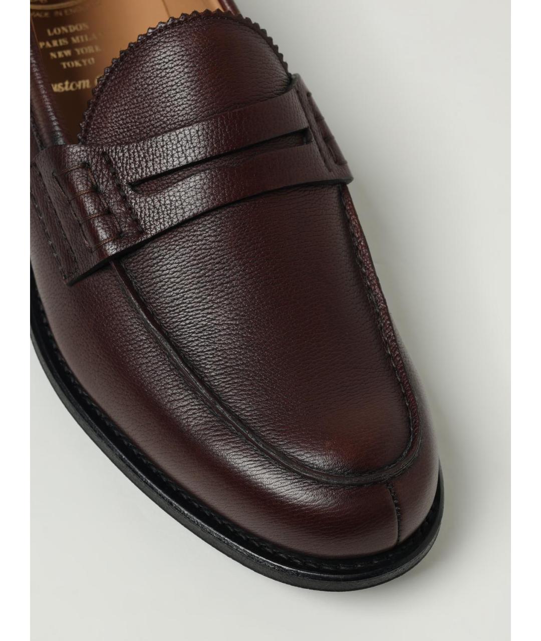 CHURCH'S Коричневые кожаные лоферы, фото 4