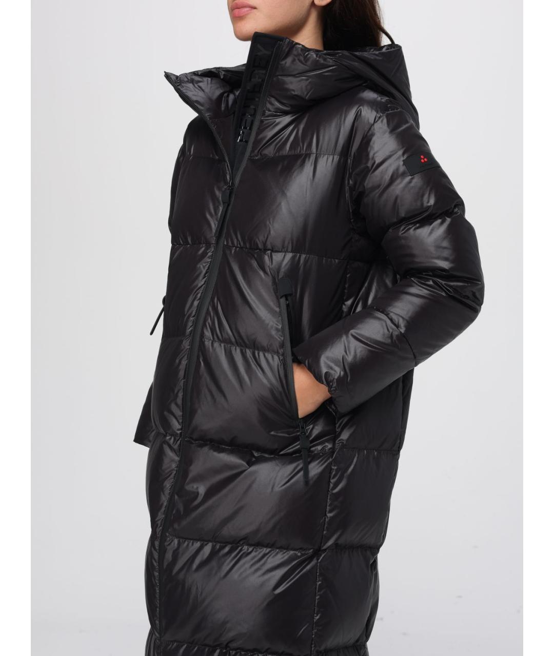 PEUTEREY Черный полиамидовый пуховик, фото 5