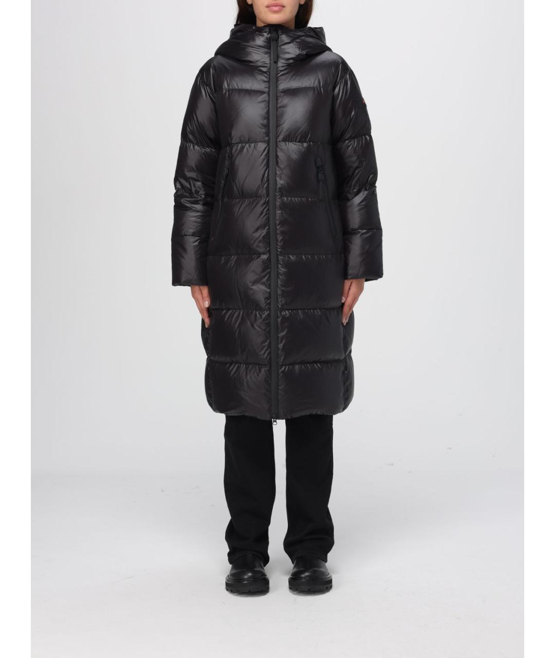 PEUTEREY Черный полиамидовый пуховик, фото 2