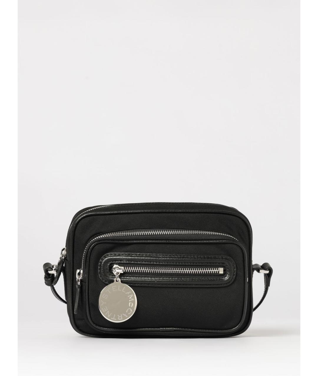 STELLA MCCARTNEY Черная синтетическая сумка через плечо, фото 6