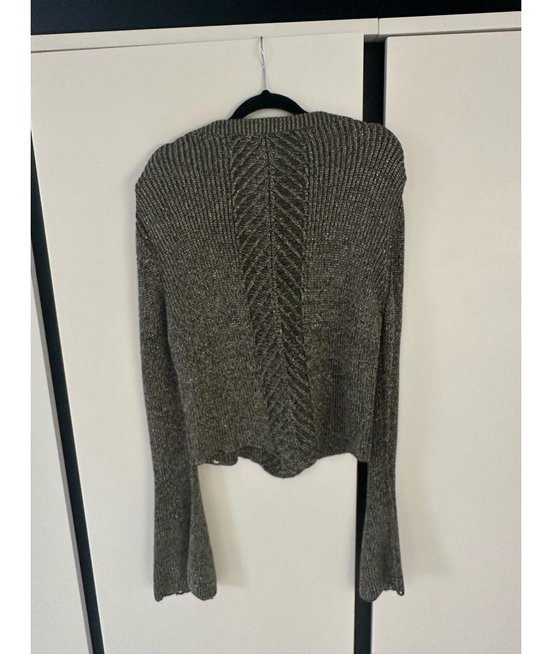 BALMAIN Серый вискозный джемпер / свитер, фото 2