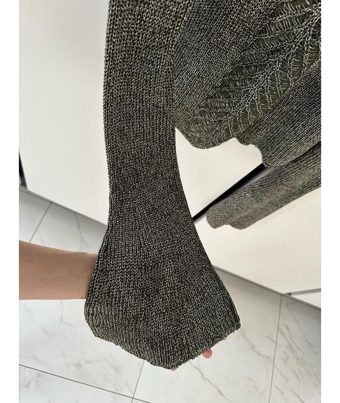 BALMAIN Серый вискозный джемпер / свитер, фото 6