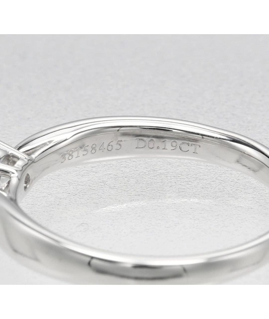 TIFFANY&CO Белое платиновое кольцо, фото 3