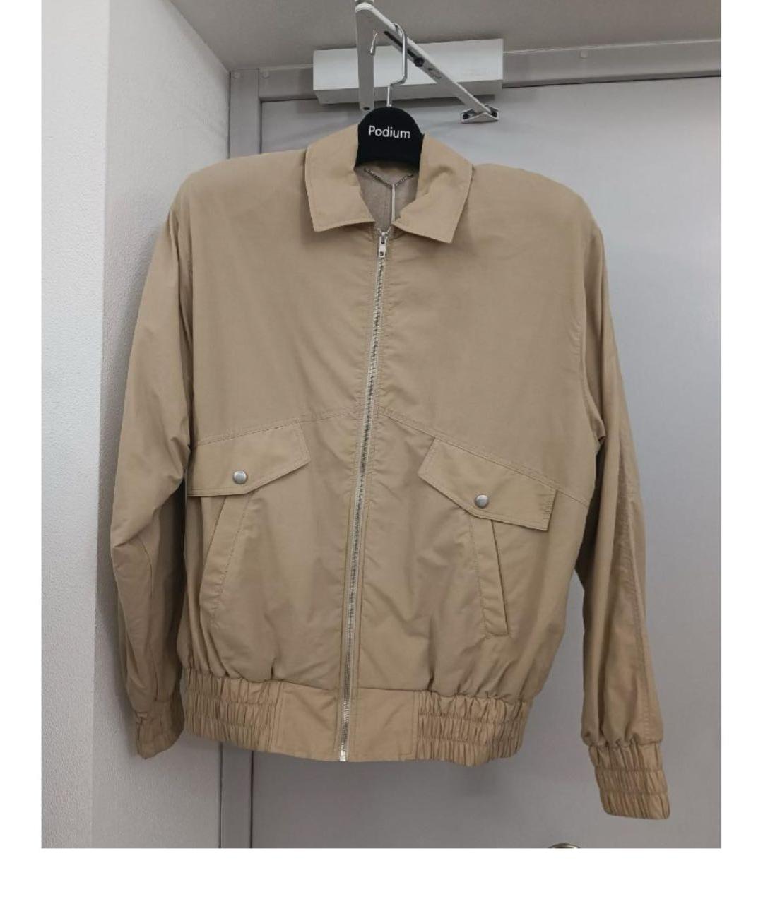 MAGDA BUTRYM Бежевая хлопковая куртка, фото 8