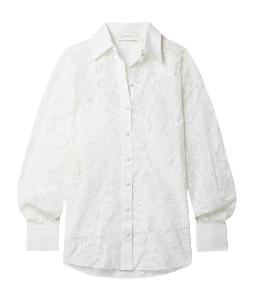 ZIMMERMANN Белая рубашка, фото 1