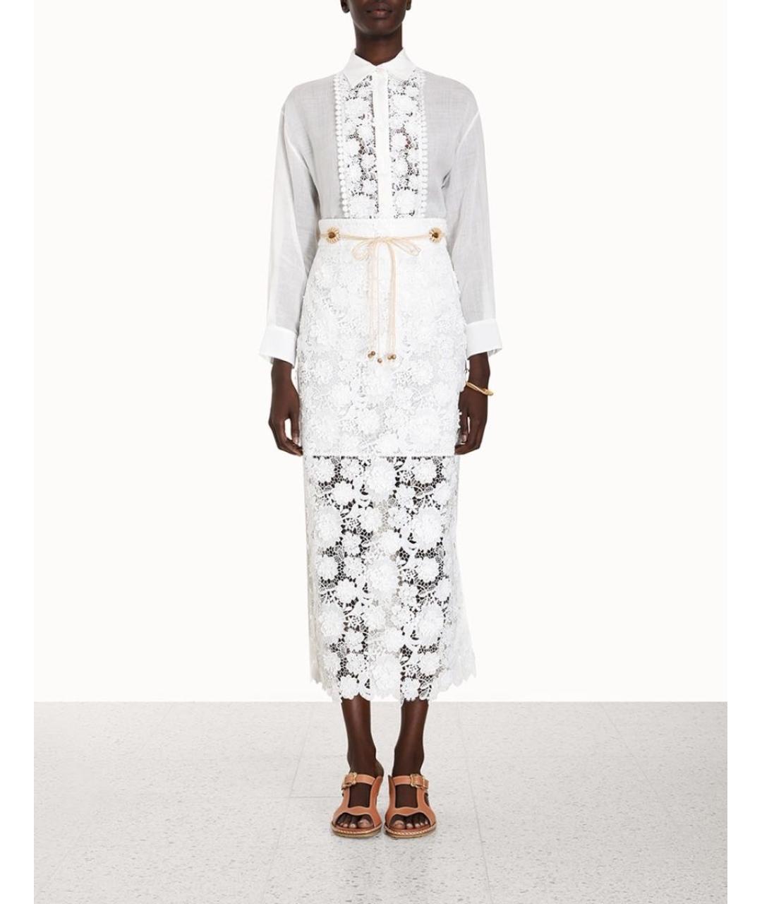 ZIMMERMANN Белая рубашка, фото 2