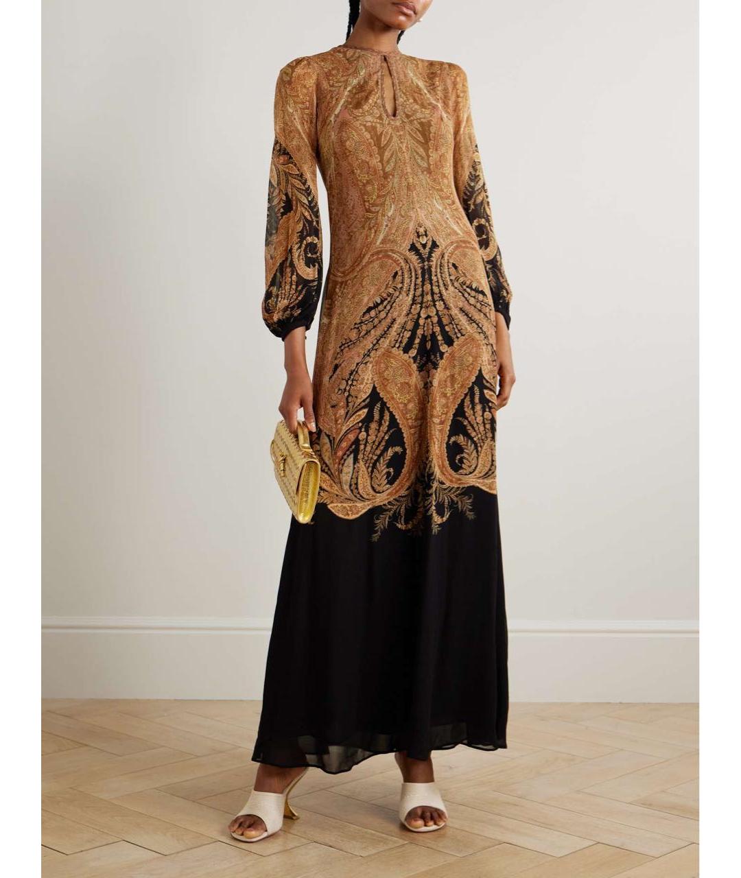 ZIMMERMANN Коричневое вечернее платье, фото 5