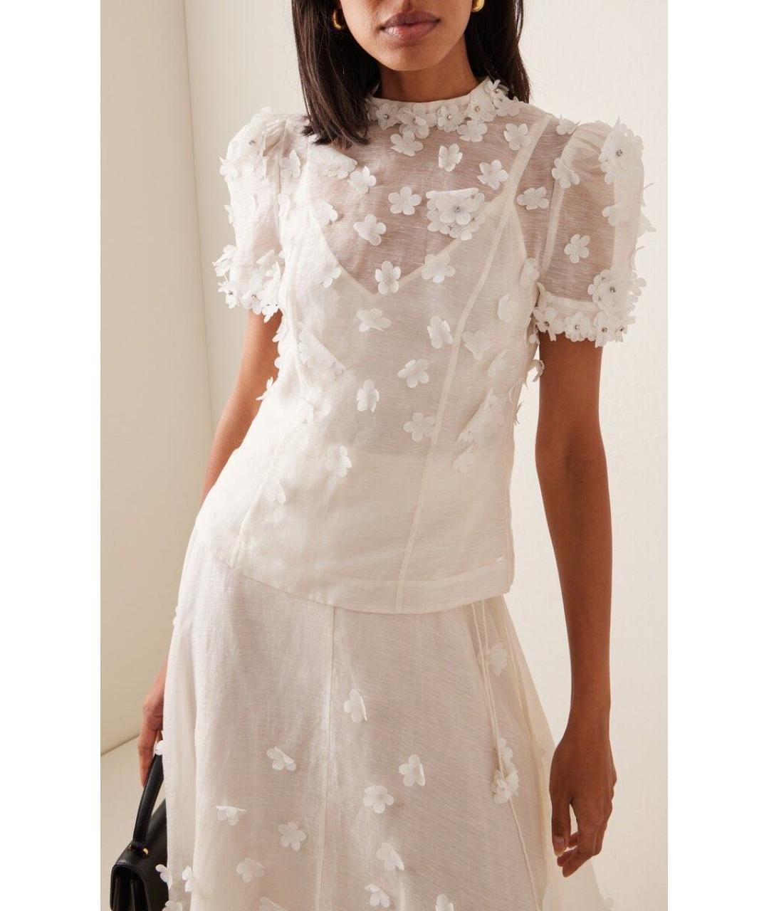 ZIMMERMANN Белый костюм с юбками, фото 4