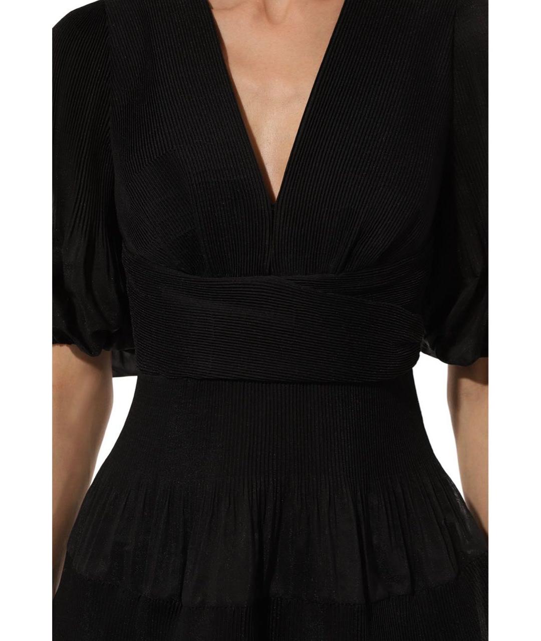 ZIMMERMANN Черное коктейльное платье, фото 4