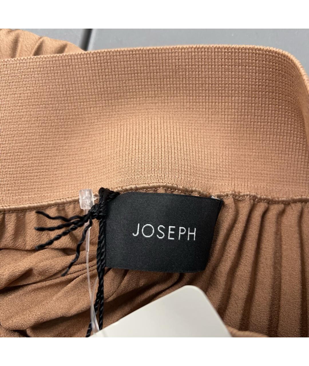 JOSEPH Коричневая полиэстеровая юбка миди, фото 7