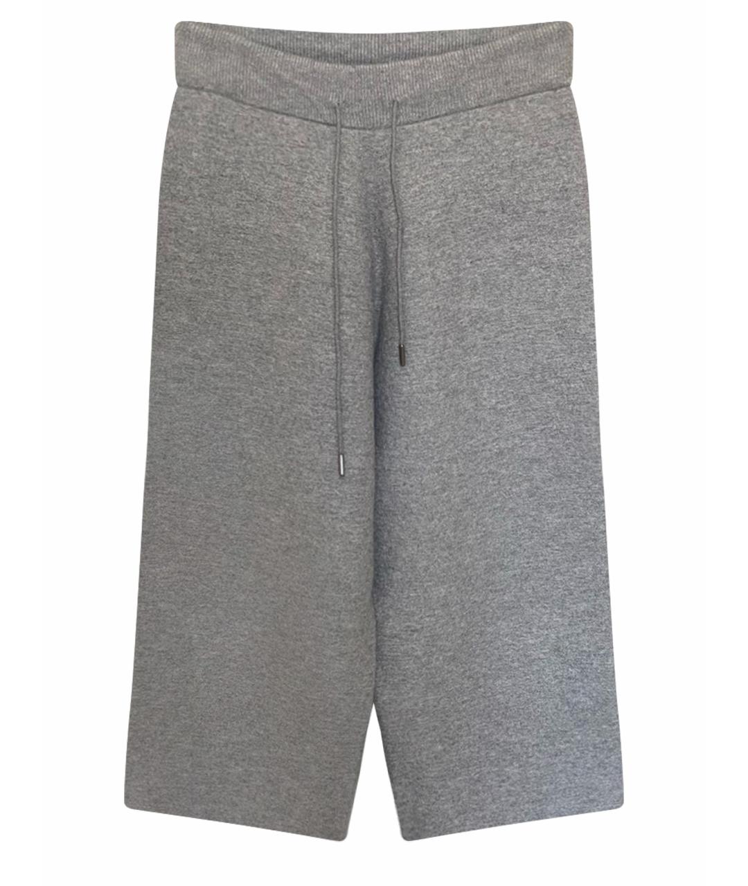 FABIANA FILIPPI Серые шерстяные кюлоты, фото 1