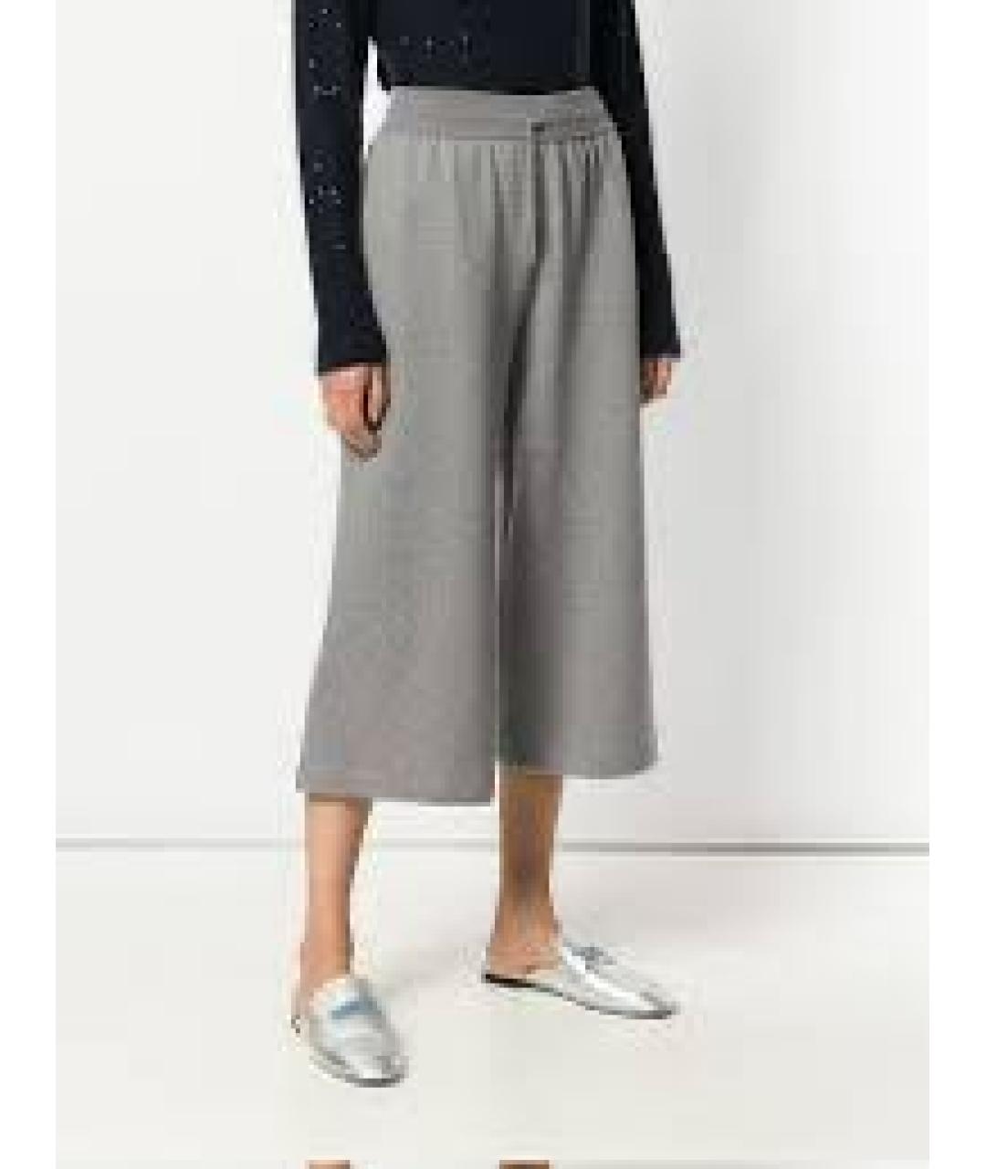 FABIANA FILIPPI Серые шерстяные кюлоты, фото 6