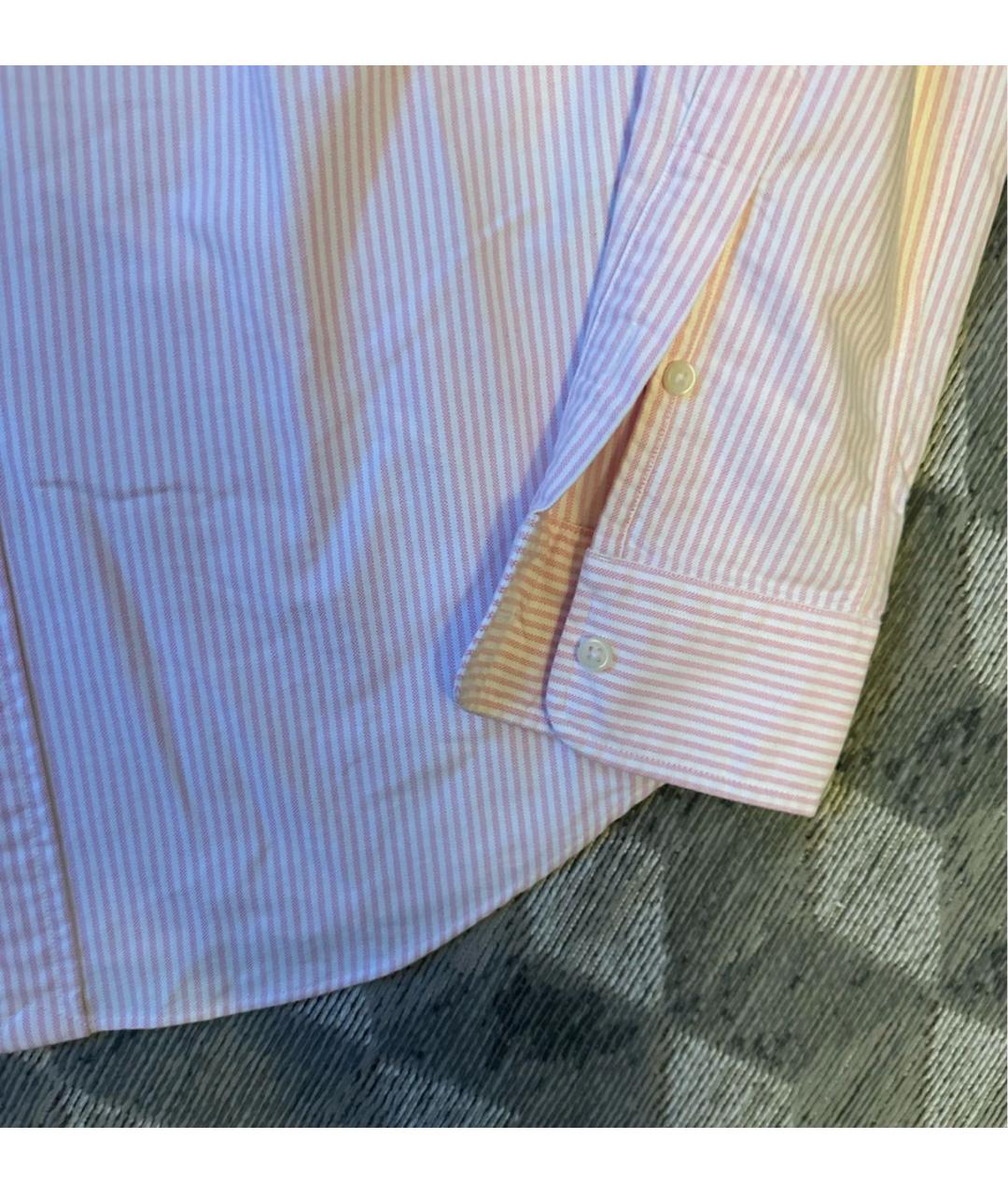 POLO RALPH LAUREN Розовая хлопковая рубашка, фото 5