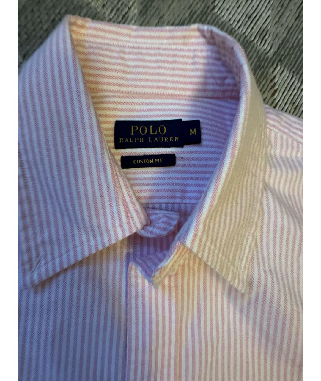 POLO RALPH LAUREN Розовая хлопковая рубашка, фото 6