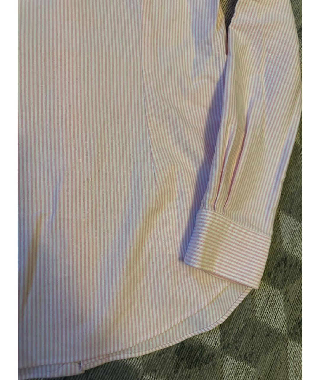 POLO RALPH LAUREN Розовая хлопковая рубашка, фото 7