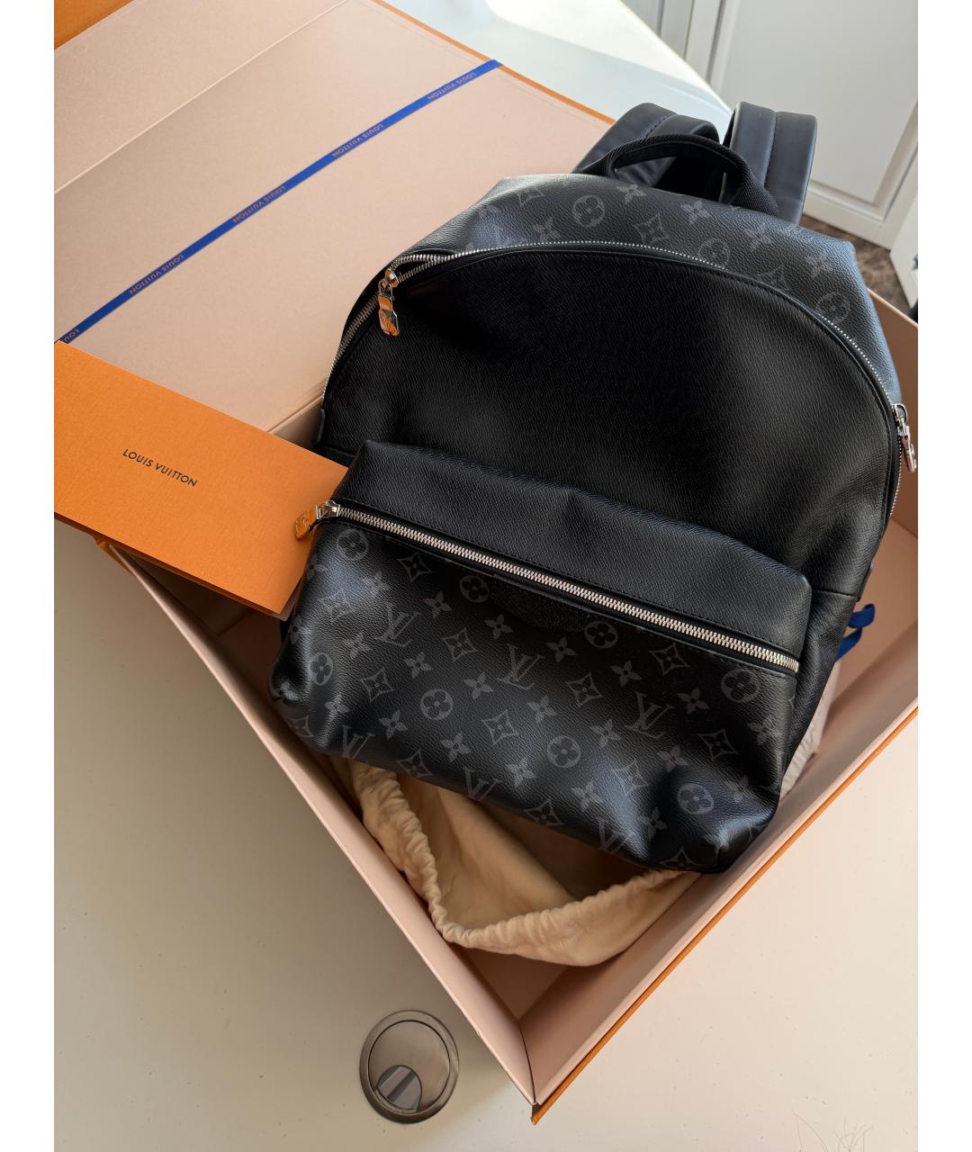 LOUIS VUITTON Черный рюкзак, фото 2