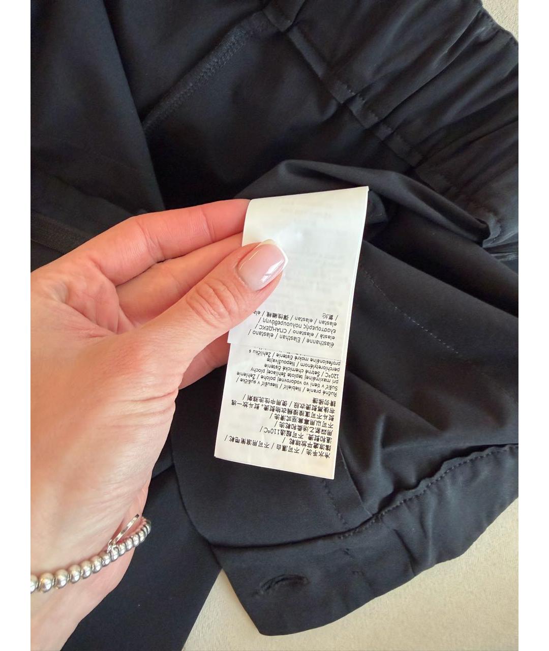 MAX MARA Черные прямые брюки, фото 5